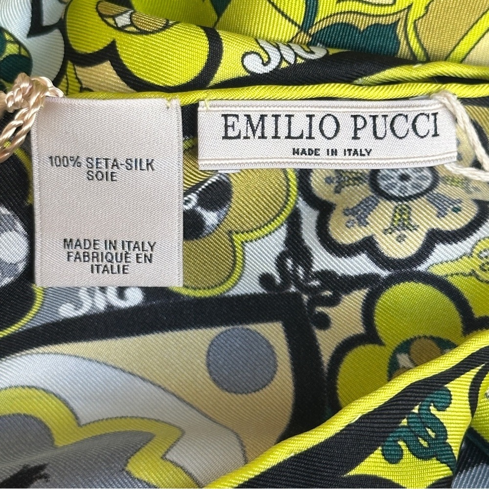 Emilio Pucci Cities of‎ the World Milan Duomo Silk Scarf Rare Collectible Print - Picture 9 of 13